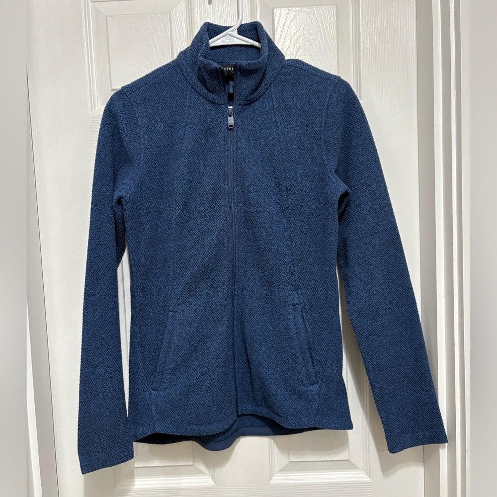 Athleta Stroll Fleece Full Zip Jacket